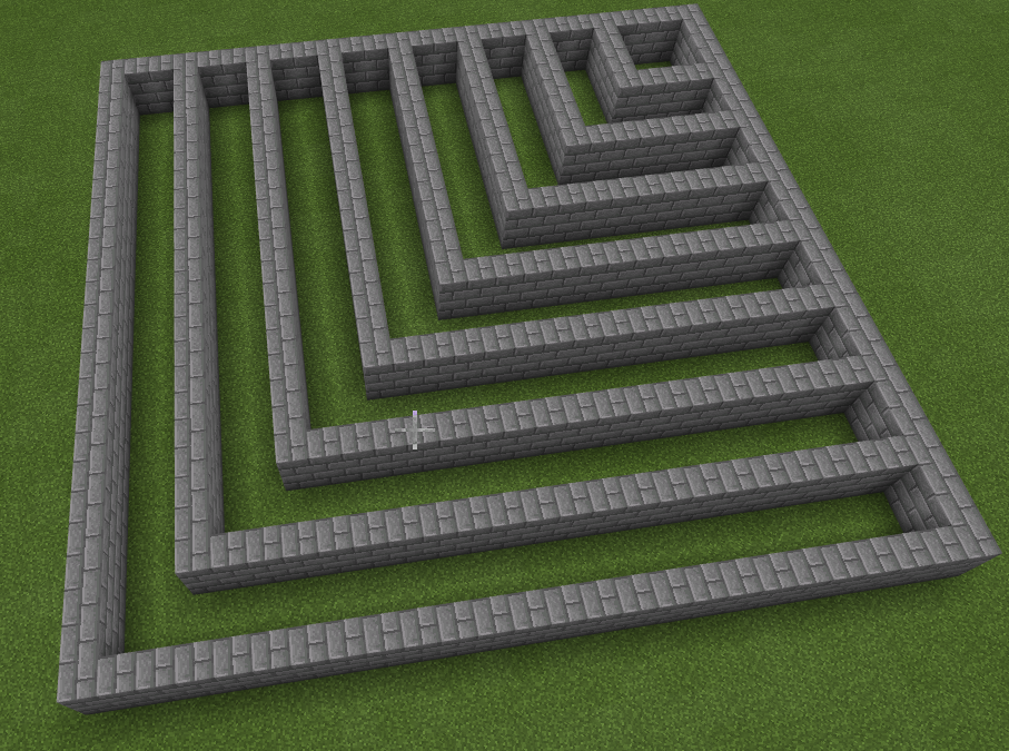 Comment Faire Un Labyrinthe Dans Minecraft Ep 2